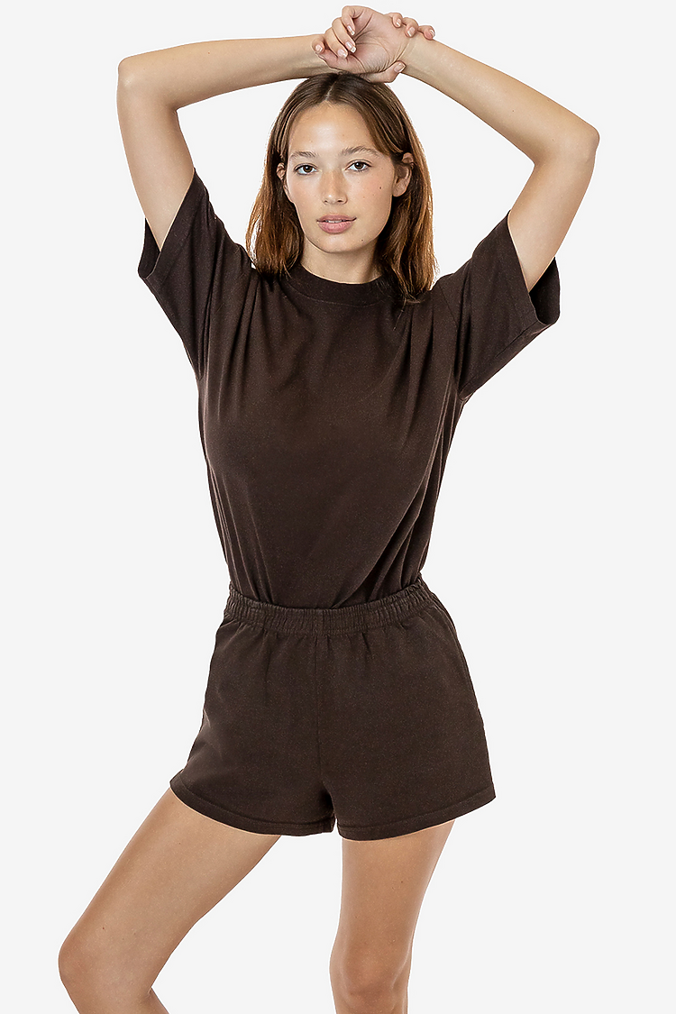 Ladies Heavy Jersey Short- US
