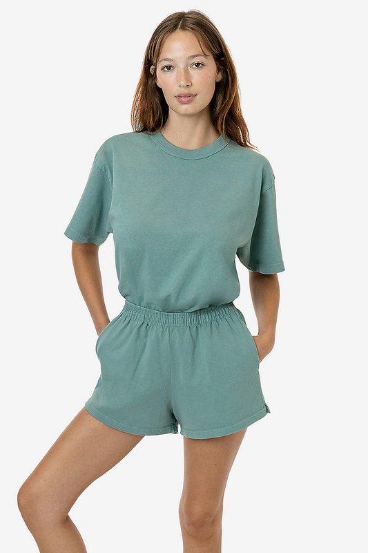 Ladies Heavy Jersey Short- US