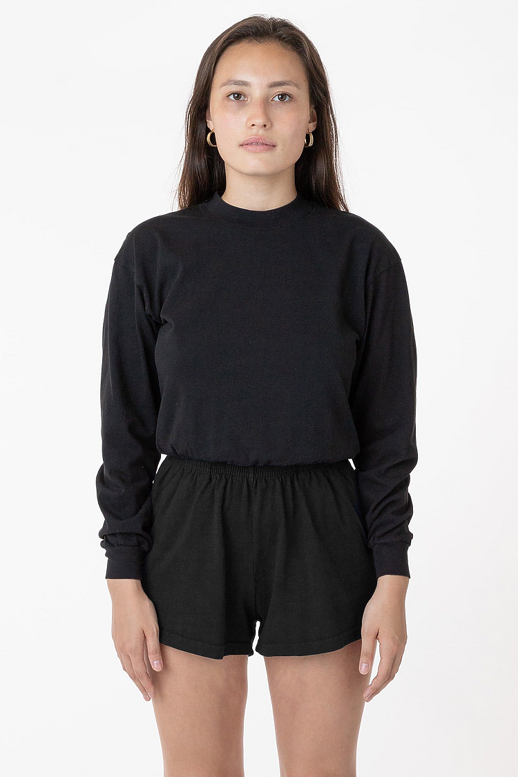 Ladies Heavy Jersey Short- US
