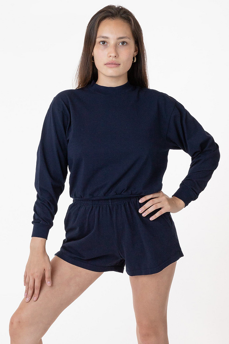 Ladies Heavy Jersey Short- US