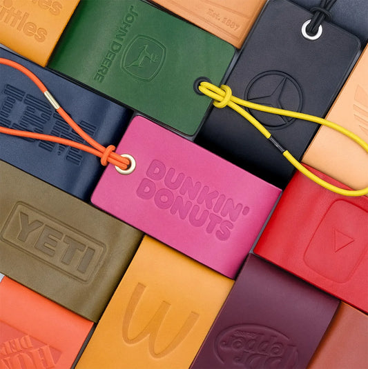 Leather Luggage Tag- US