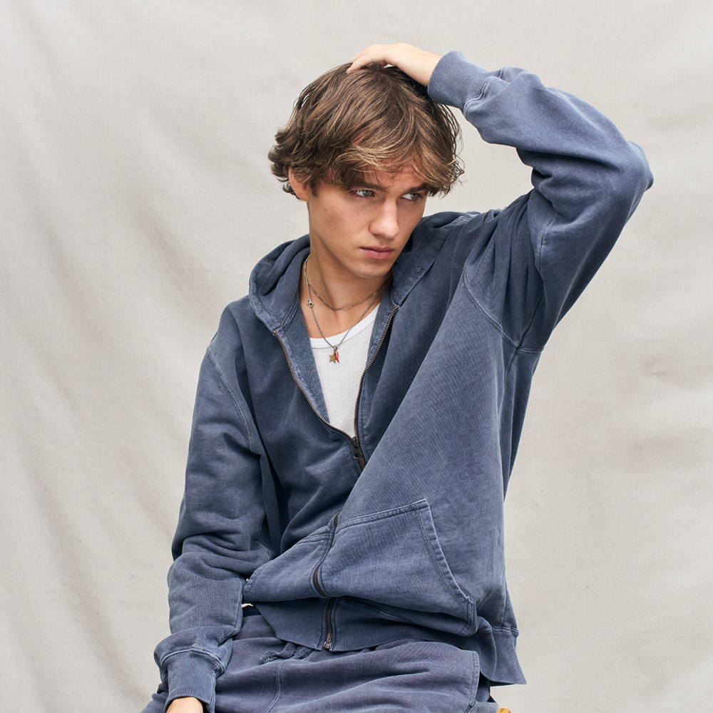 Rosseau Vintage Zip Hood