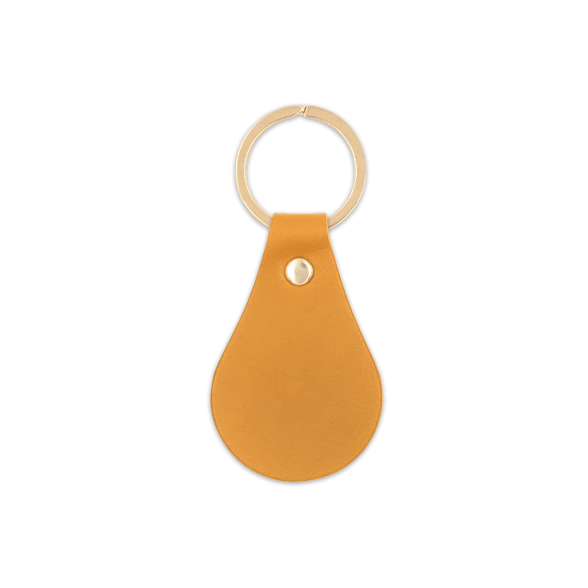 Tab Leather Keychain- US