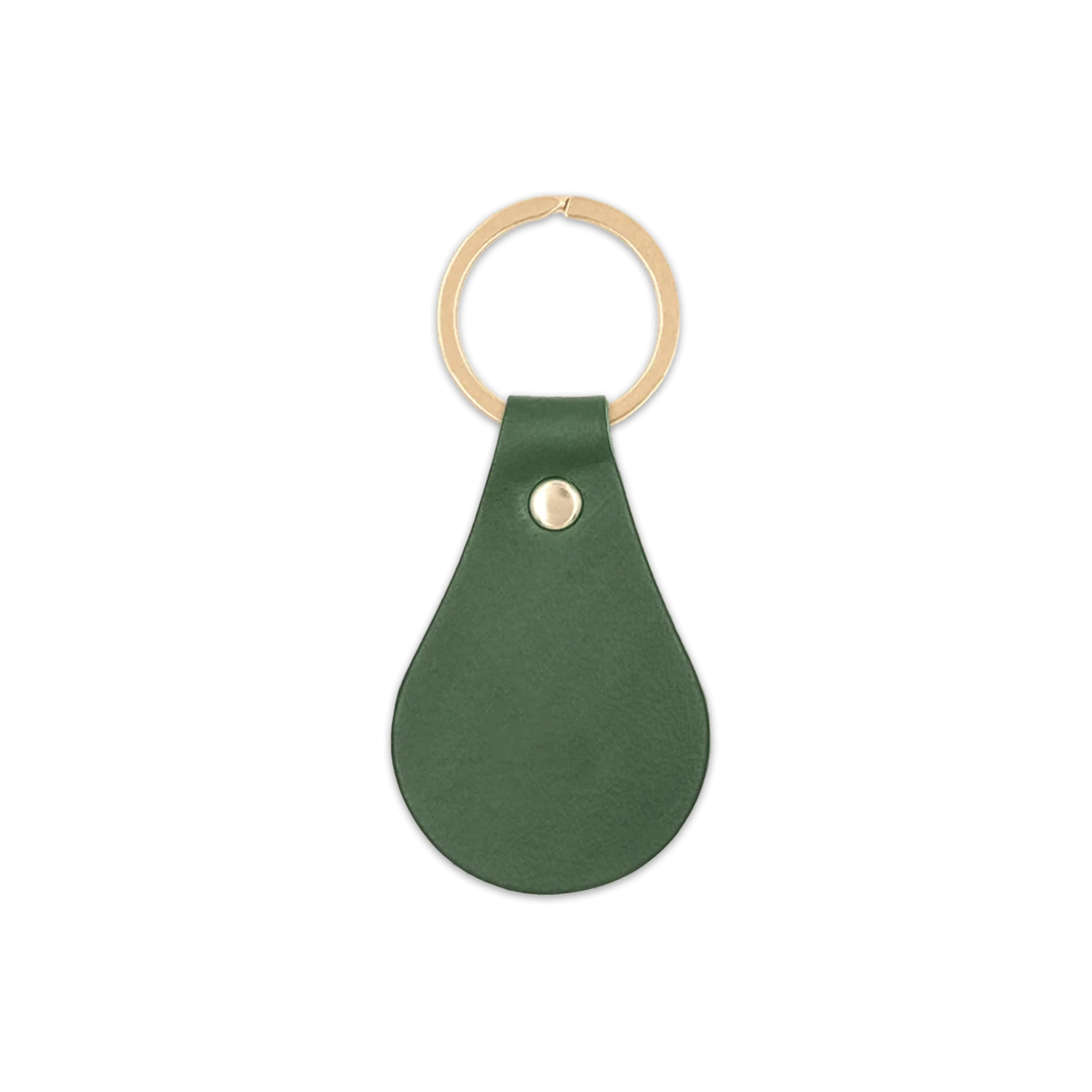 Tab Leather Keychain- US
