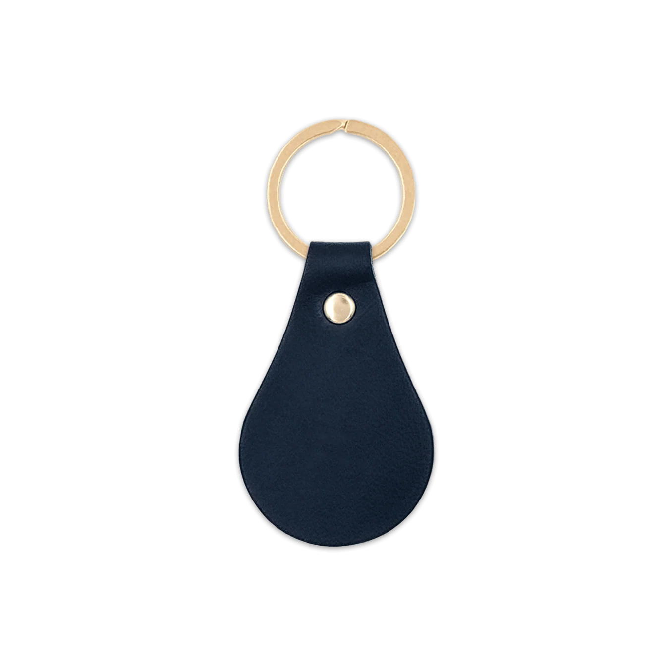 Tab Leather Keychain- US