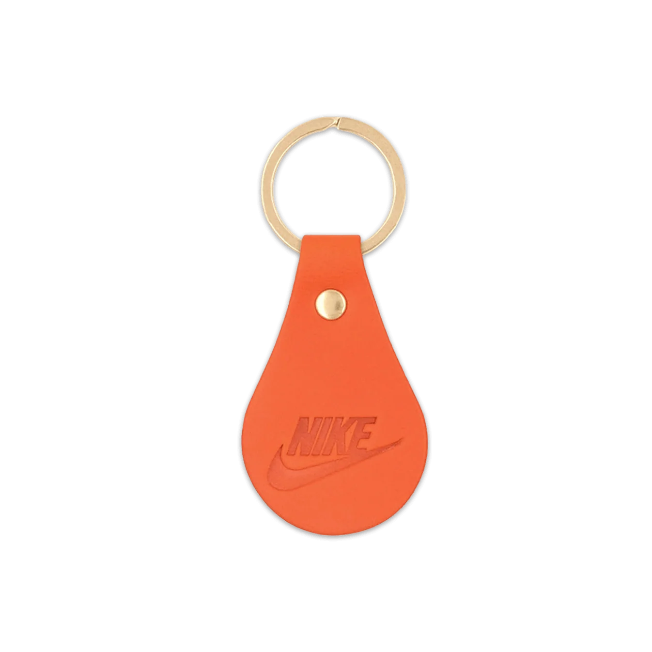 Tab Leather Keychain- US