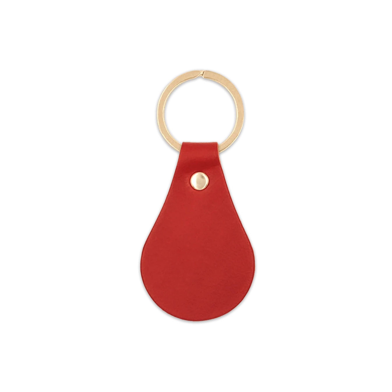 Tab Leather Keychain- US