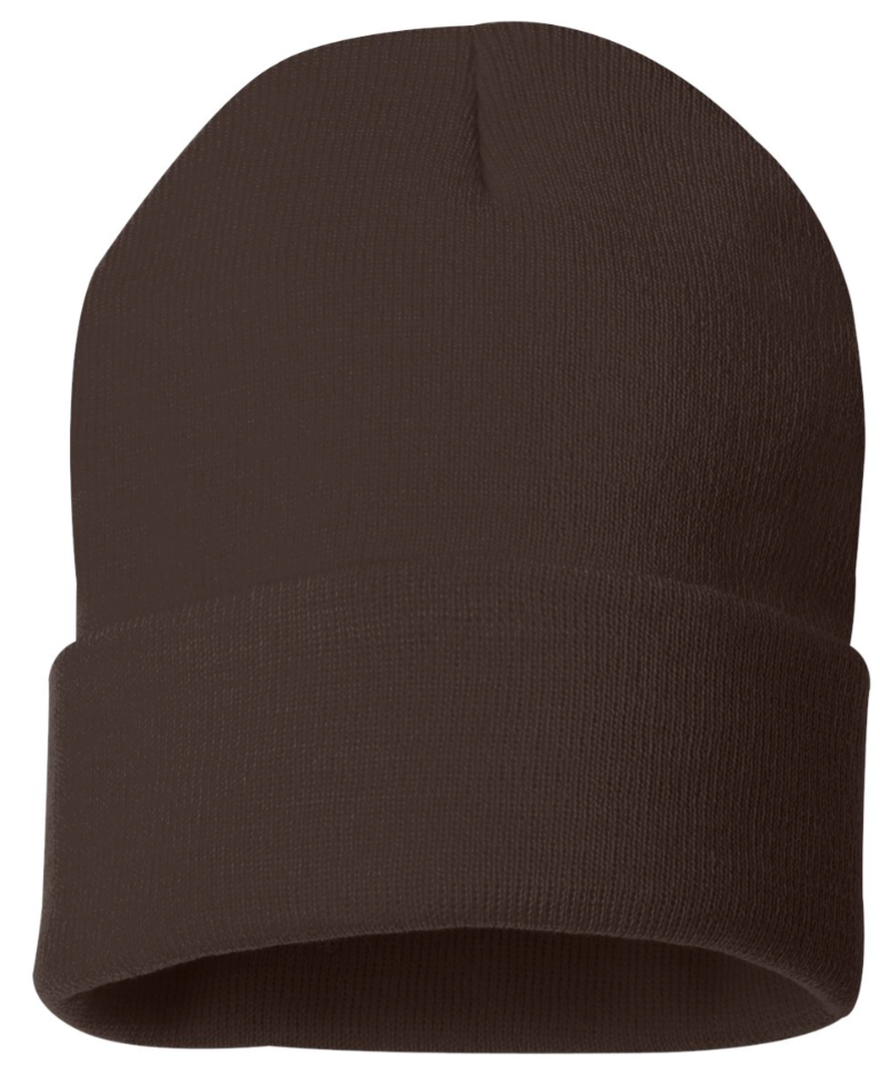 SM 12" Acrylic Cuffed Beanie