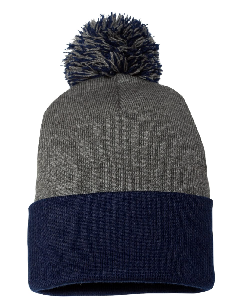 Acrylic Pompom Beanie