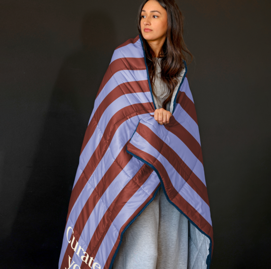 Soft Large Block Blanket