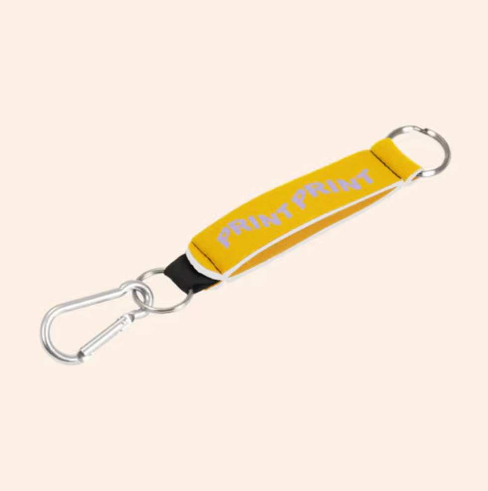 Neoprene Keychain with Carabiner