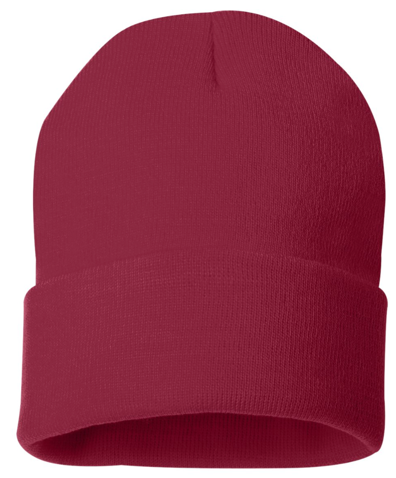 SM 12" Acrylic Cuffed Beanie