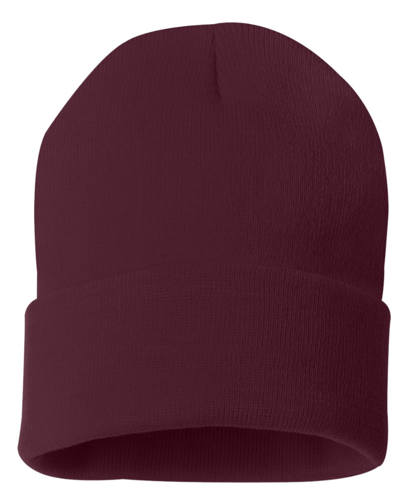 SM 12" Acrylic Cuffed Beanie