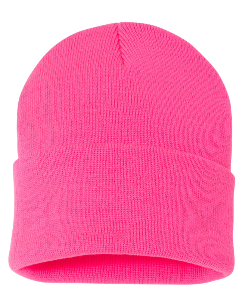 SM 12" Acrylic Cuffed Beanie