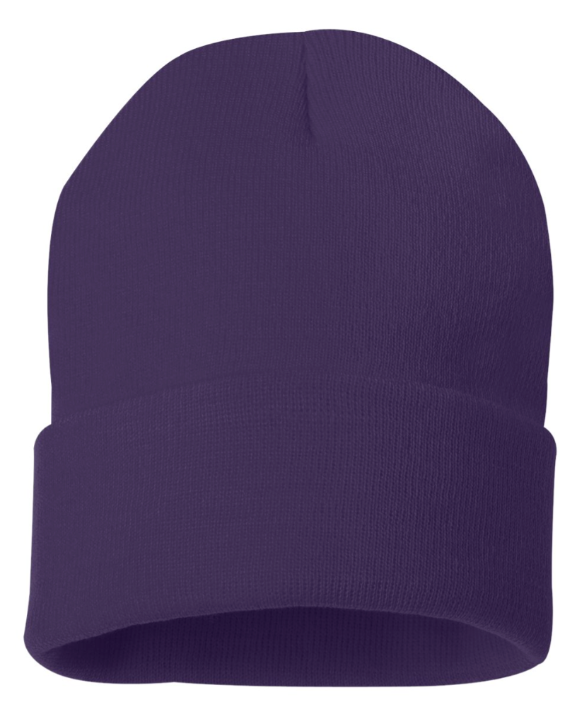 SM 12" Acrylic Cuffed Beanie