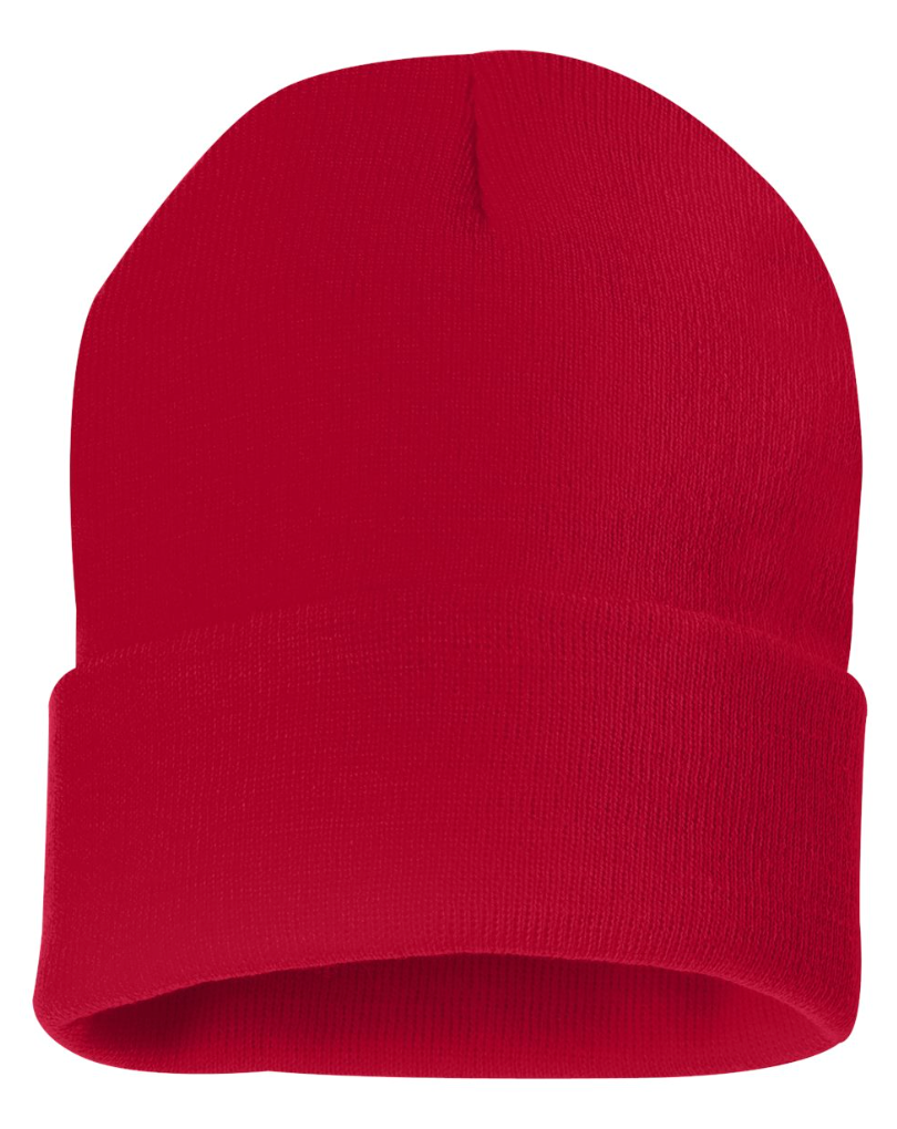 SM 12" Acrylic Cuffed Beanie