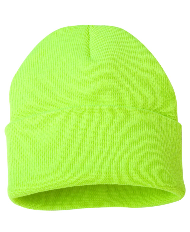 SM 12" Acrylic Cuffed Beanie