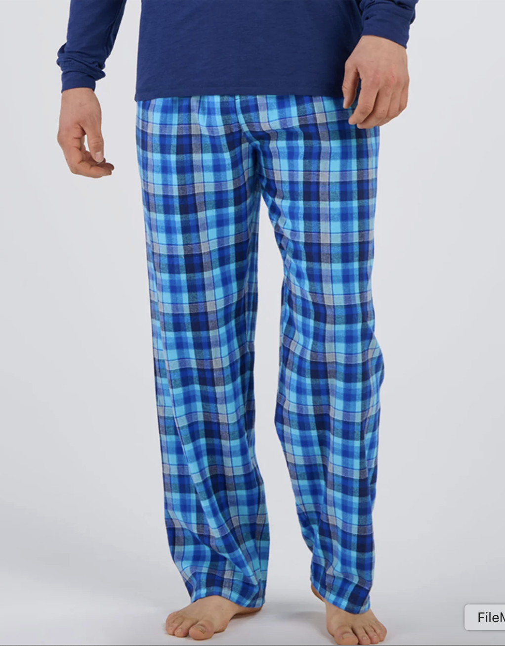 Flannel Plaid Pant- US