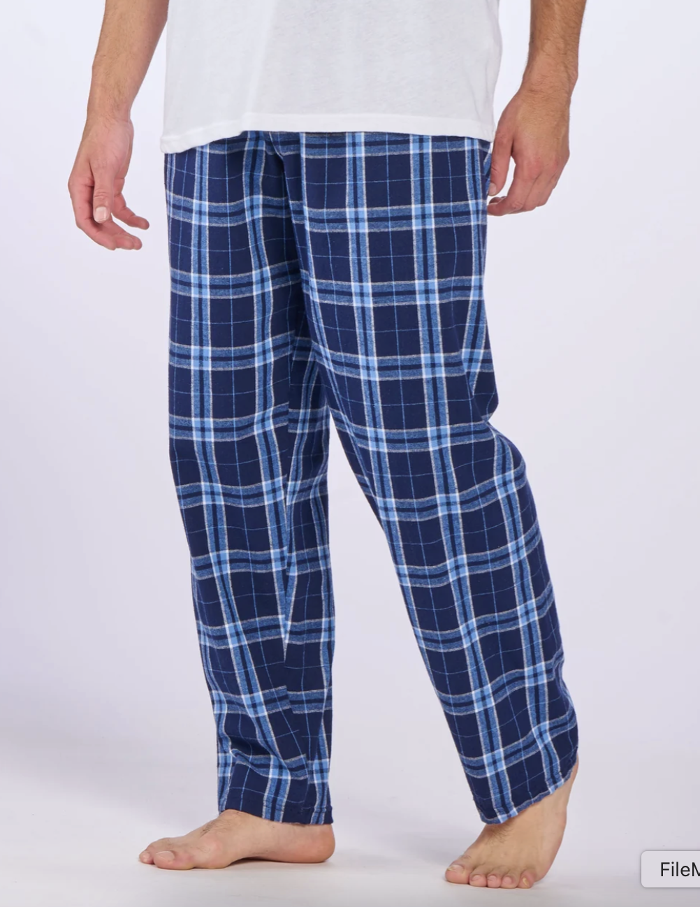 Flannel Plaid Pant- US