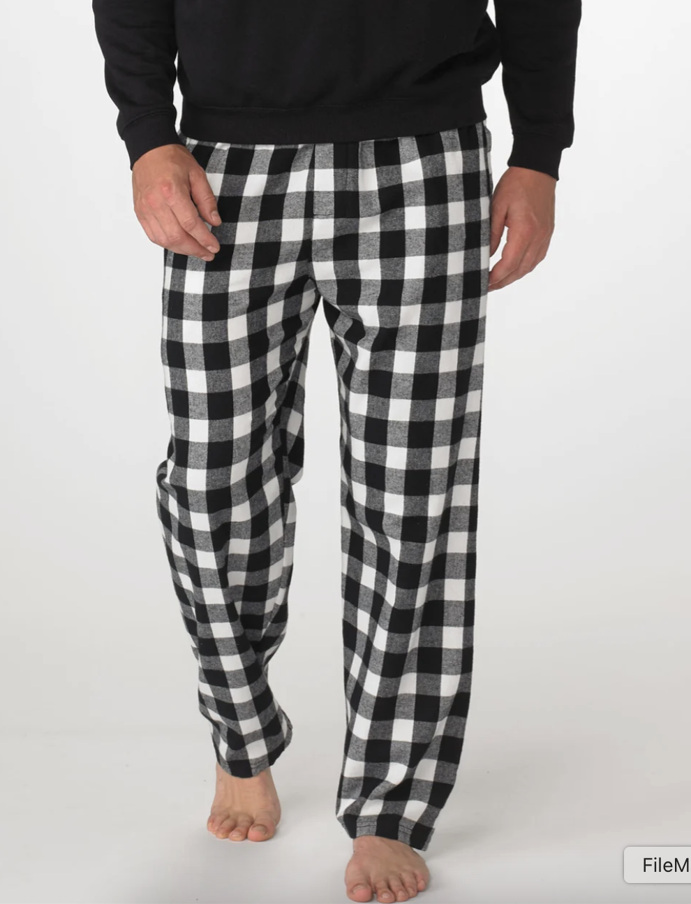 Flannel Plaid Pant- US