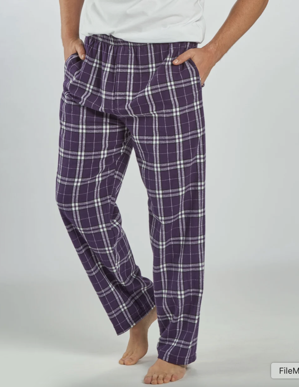 Flannel Plaid Pant- US