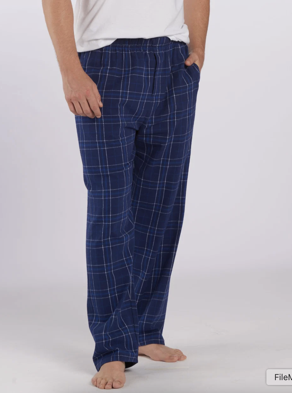 Flannel Plaid Pant- US