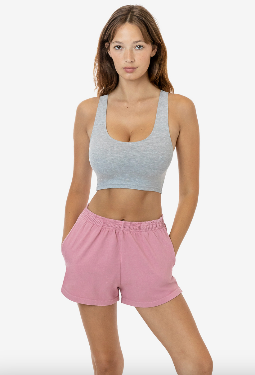 Ladies Heavy Jersey Short- US