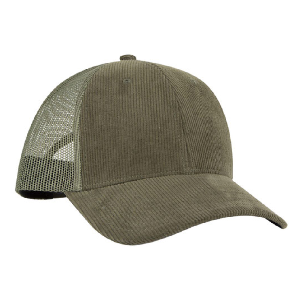 Whale Cord Trucker Hat