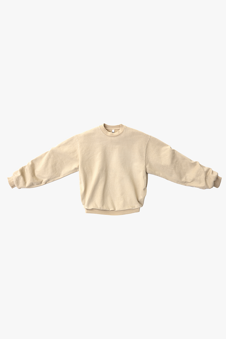 Heavy Weight Unisex Garment Dyed Crew- US