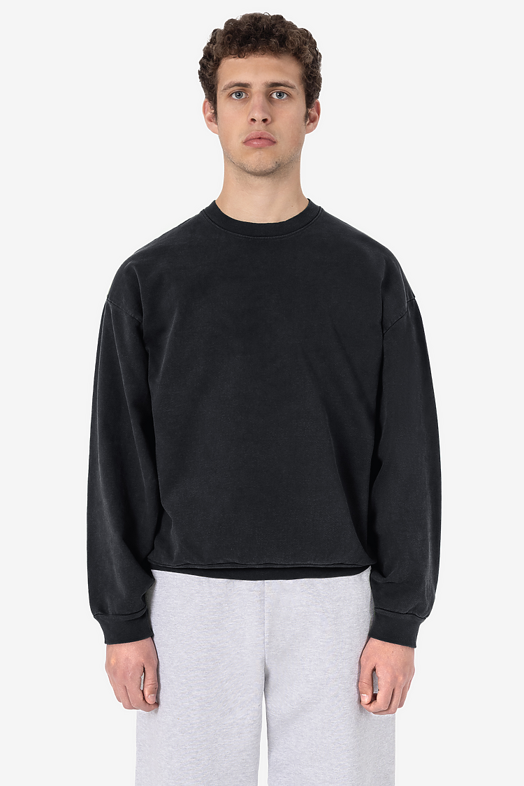 Heavy Weight Unisex Garment Dyed Crew- US