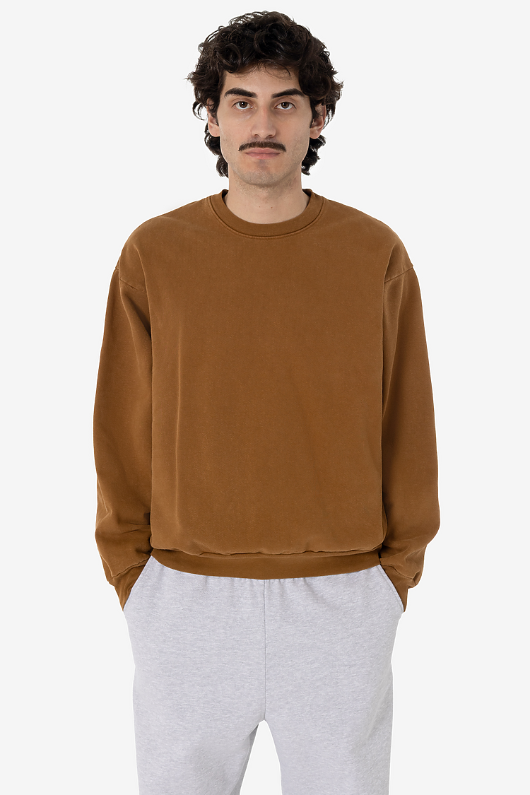 Heavy Weight Unisex Garment Dyed Crew- US