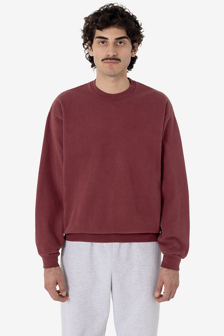 Heavy Weight Unisex Garment Dyed Crew- US