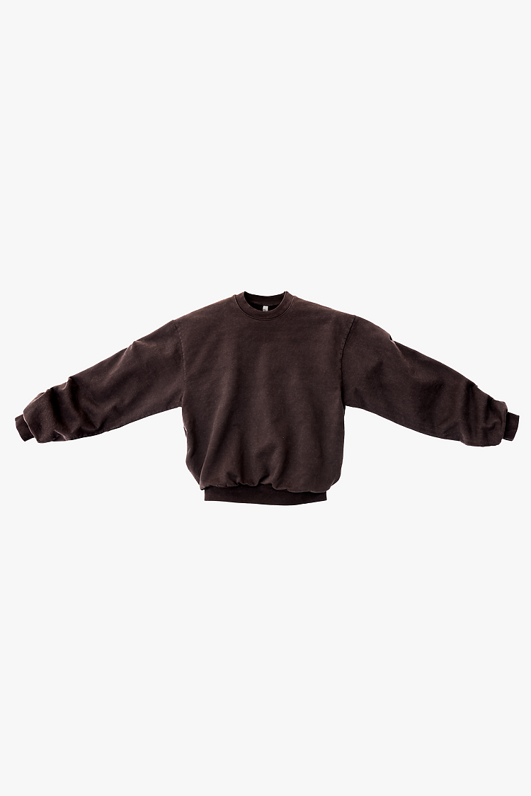 Heavy Weight Unisex Garment Dyed Crew- US