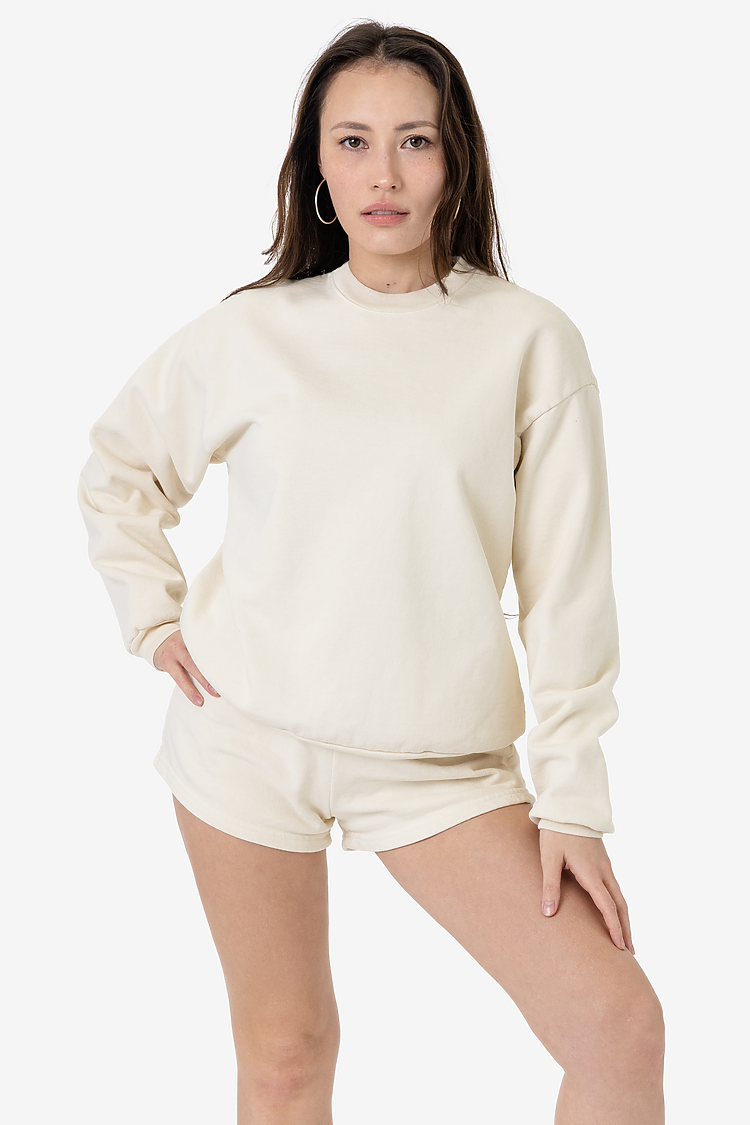 Heavy Weight Unisex Garment Dyed Crew- US