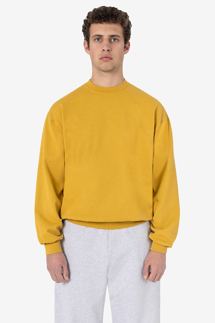 Heavy Weight Unisex Garment Dyed Crew- US