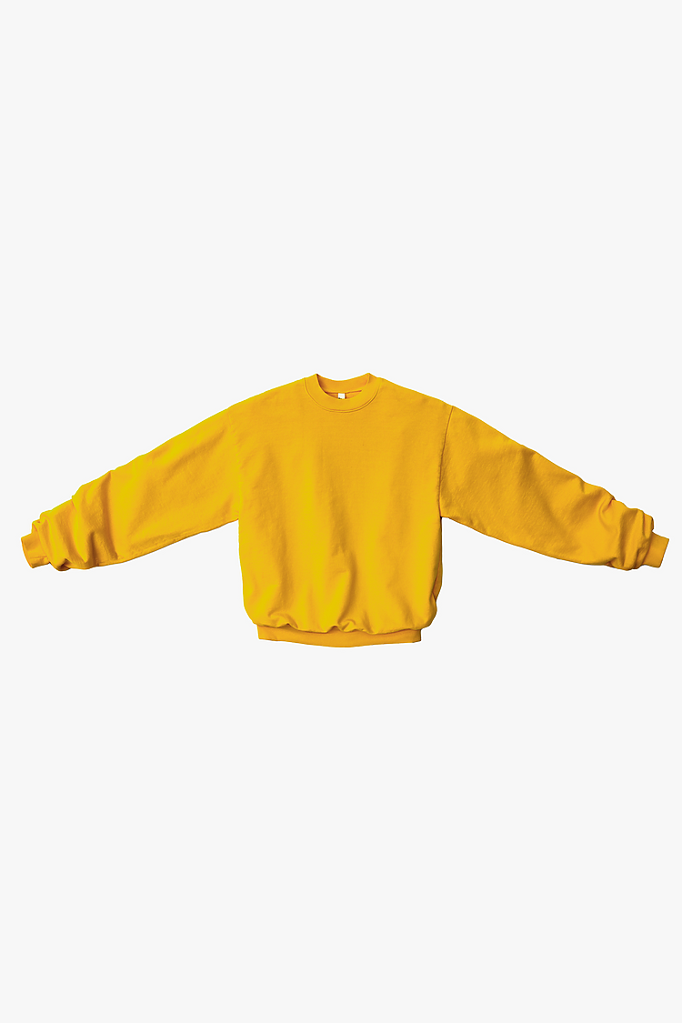 Heavy Weight Unisex Garment Dyed Crew- US