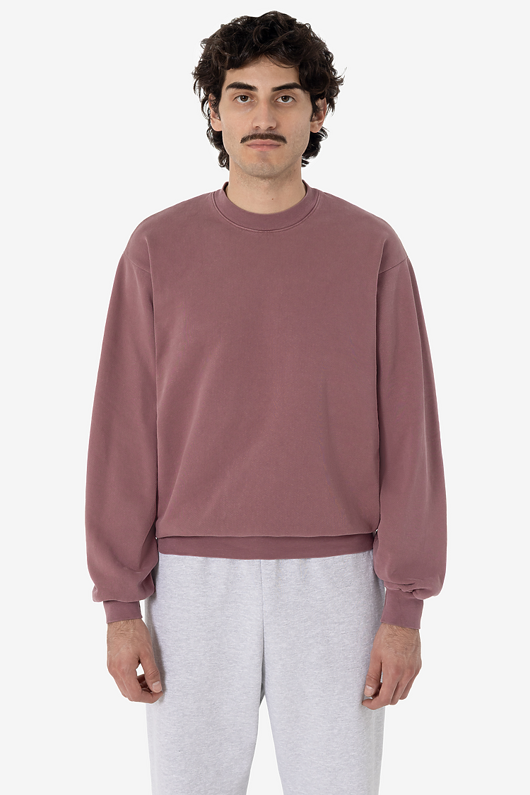 Heavy Weight Unisex Garment Dyed Crew- US