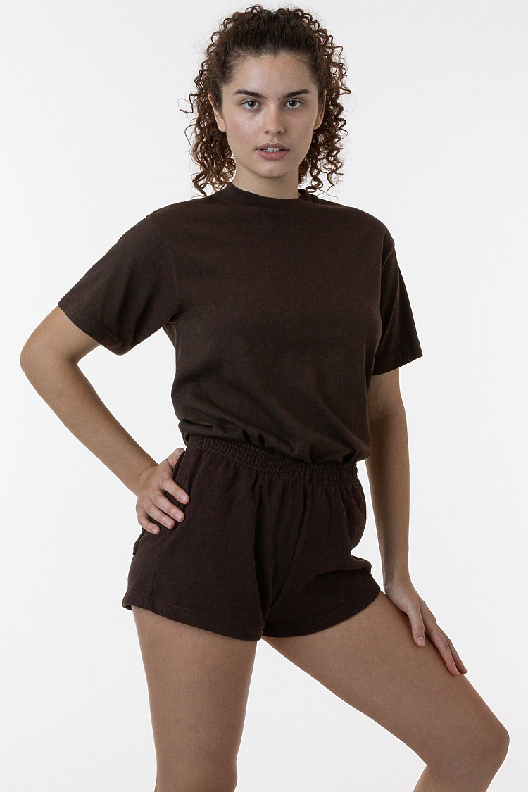 Ladies Heavy Weight Garment Dyed Shorts- US