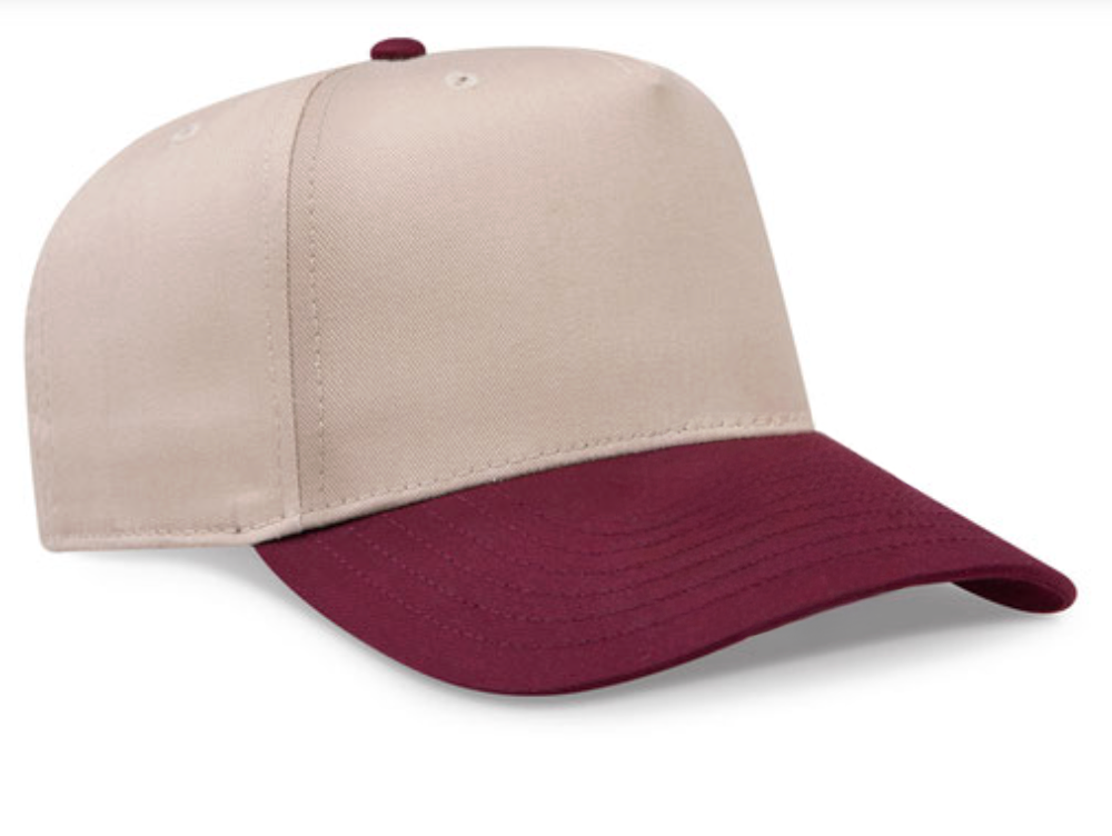 Two Tone 5 Panel Hat