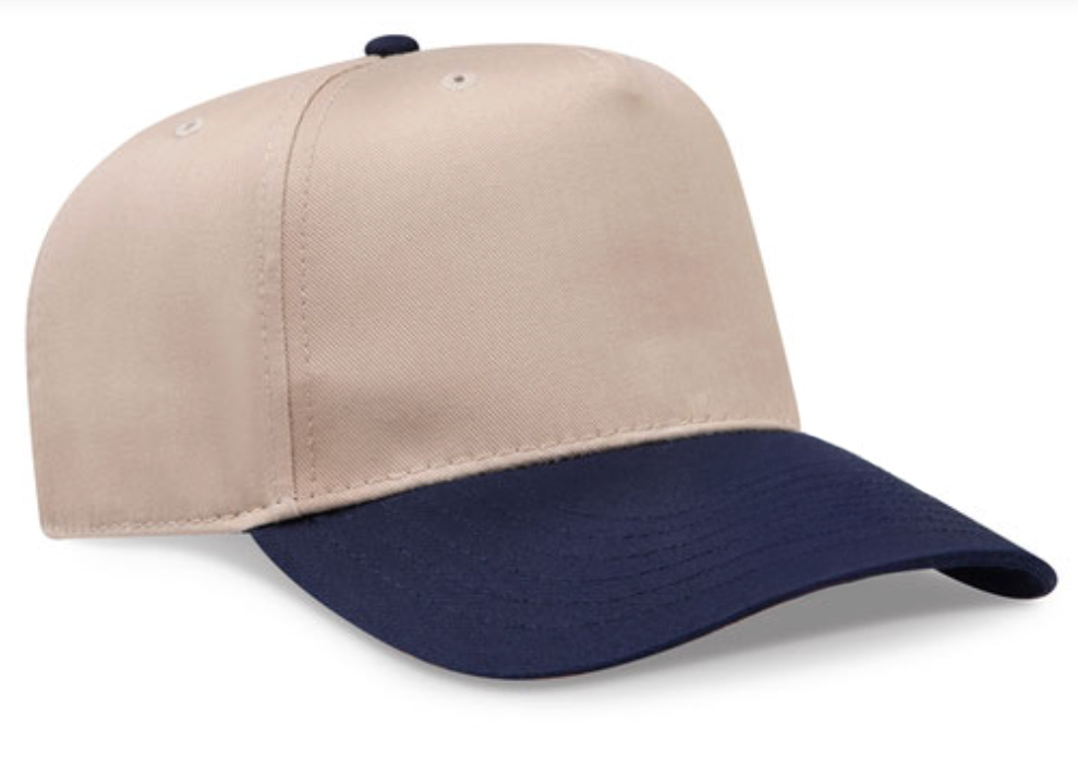 Two Tone 5 Panel Hat