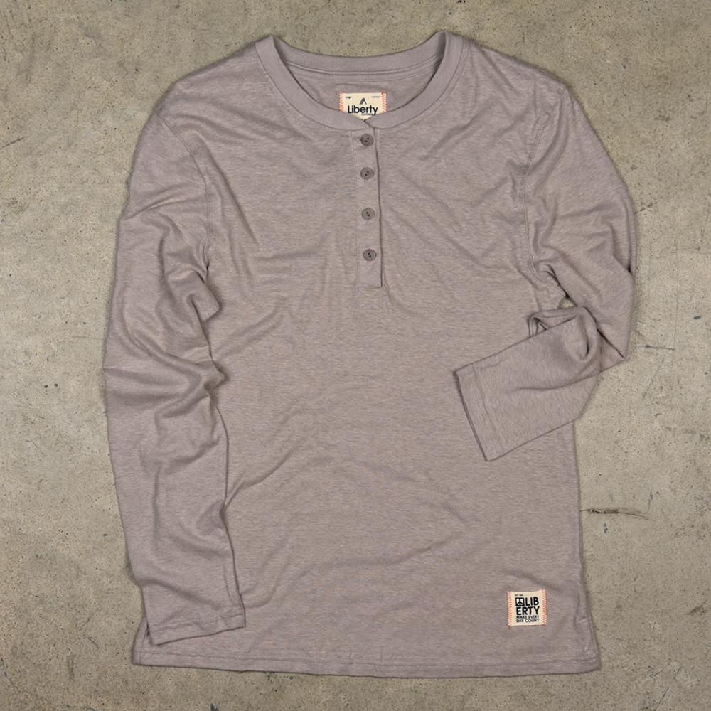 Hemp henley shirt for women and men