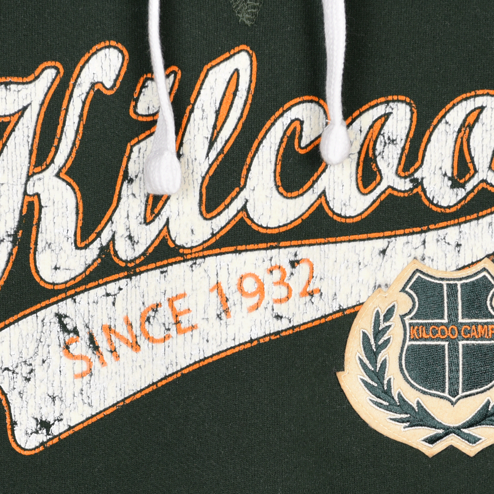 Kilcoo uniform hoodie close up